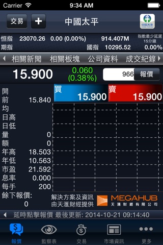 太平証券[MegaHub] screenshot 2