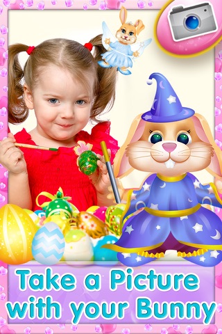 Easter Bunny Dress Up and Card Maker - Decorate Funny Bunnies & Eggs screenshot 3