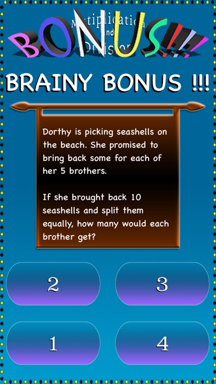 Brainy Skills Multiplication and Division screenshot-3