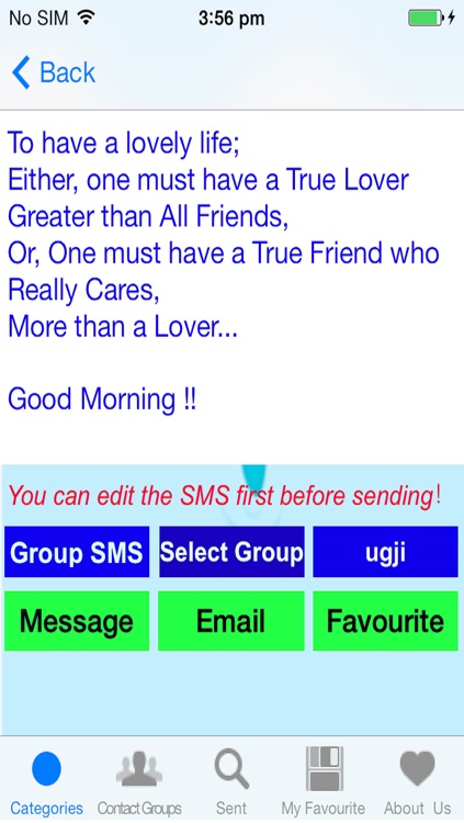 group greeting message master - 2014 iOS edition (free)