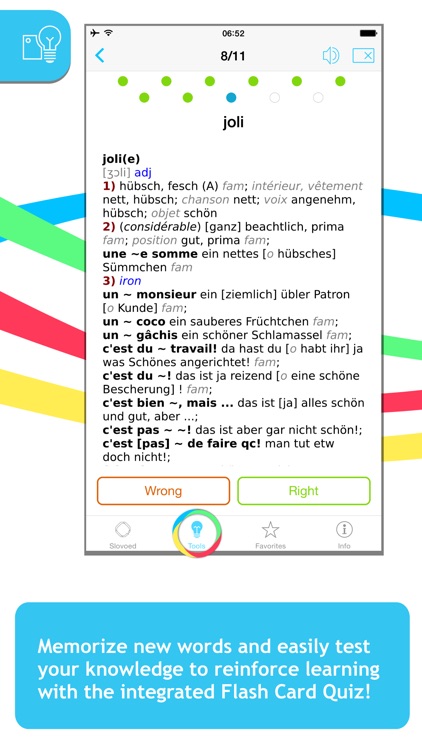 French <-> German Slovoed Deluxe talking dictionary screenshot-3