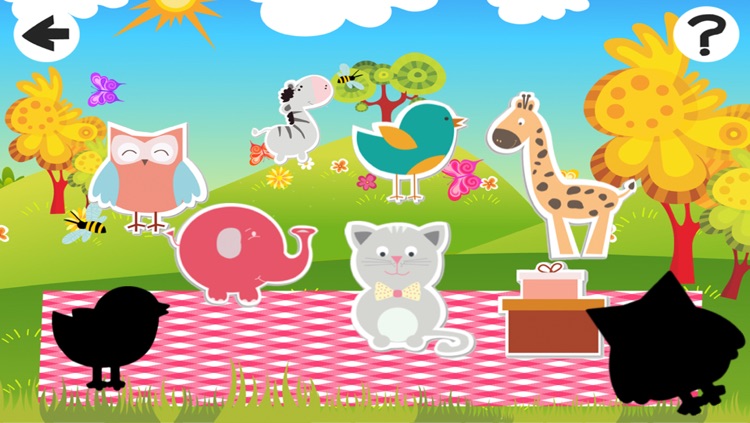 Awesome Babies Animals: Shadow Game to Play and Learn for Children screenshot-3