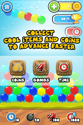 Bouncing Bubbles X - The absolutely crazy bubbles shooter screenshot 3