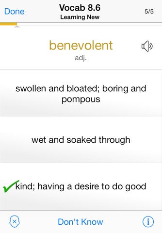 Knowji Vocab 8 Audio Visual Vocabulary Flashcards with Spaced Repetition screenshot 3