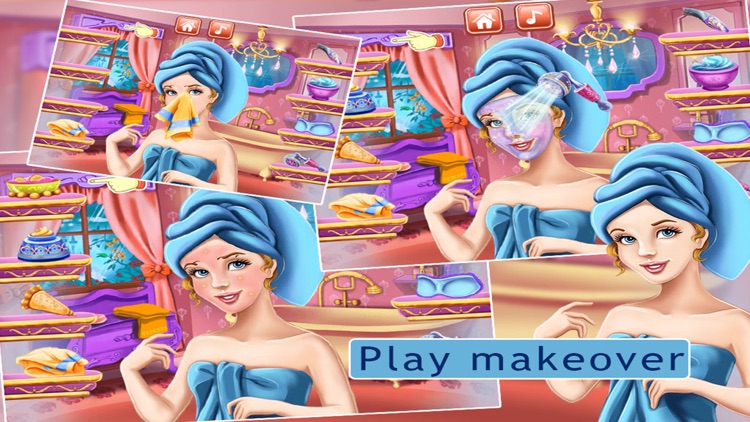 Cinderella Makeover Game For Girl's