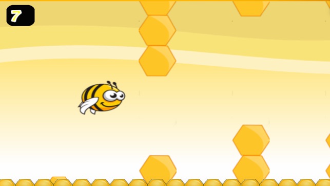 Buzzy The Bee, a flappy game