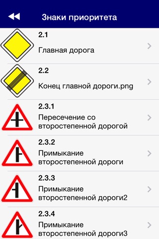 Дорожные знаки и штрафы ГИБДД - 2014 screenshot 4