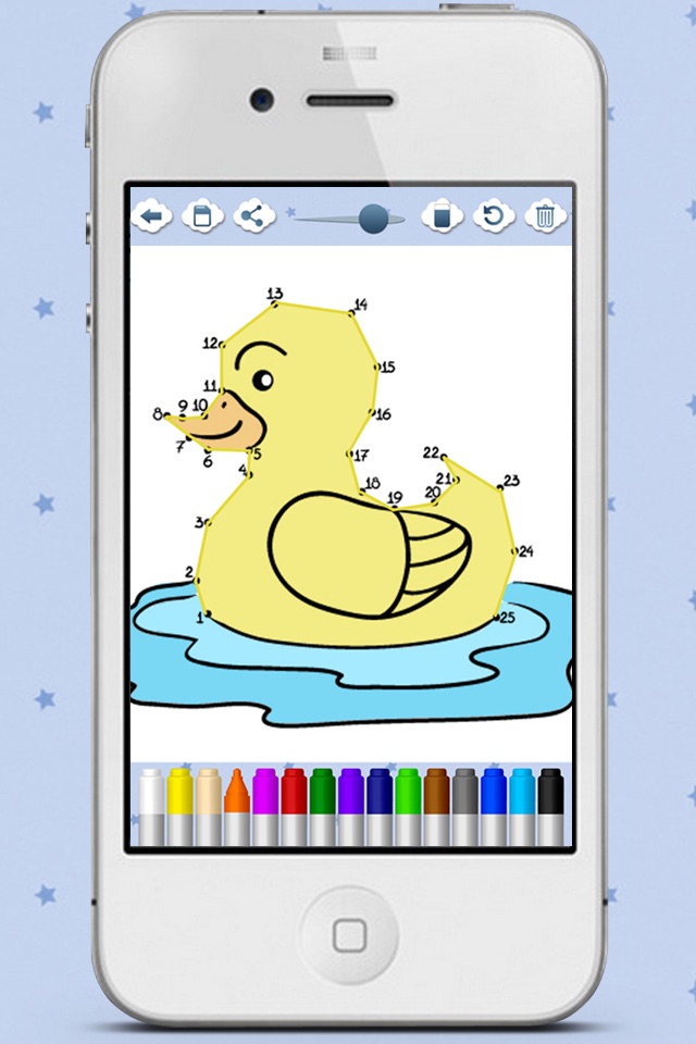 Unir puntos y pintar animales screenshot 2