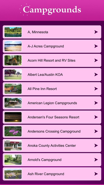 Minnesota Campgrounds Guide