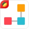 Squares: A colourful dot puzzle Squares: A colourful dot puzzle
