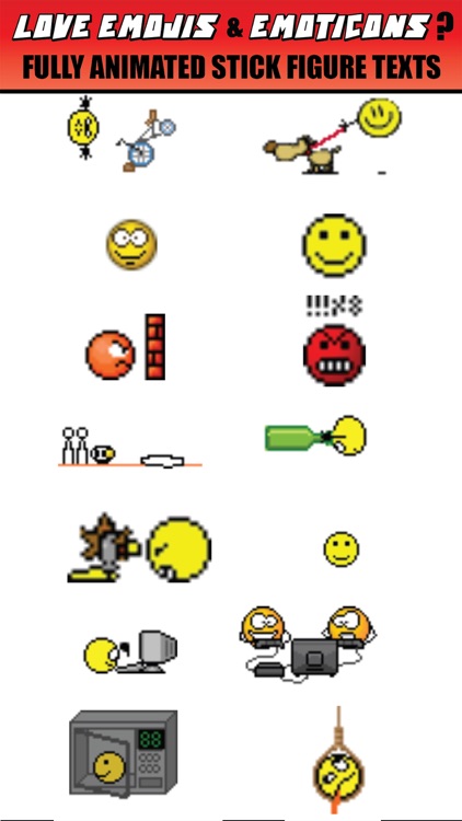 Free Stick Emoji Texting