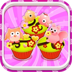 Activities of Bake Cupcakes, Create cute cupcakes with this funny cooking game