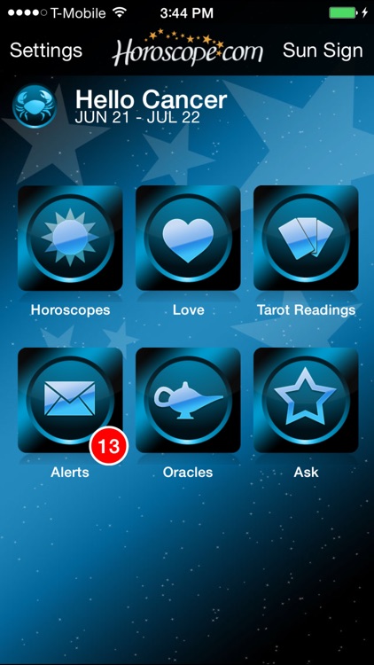 Horoscope and Tarot
