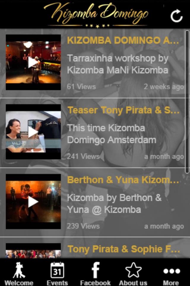 Kizomba Domingo screenshot 2