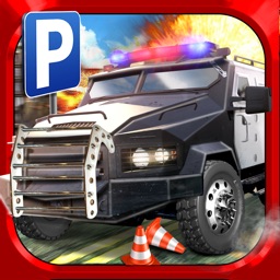 Police Car Parking Simulator Game - Real Life Emergency Driving Test Sim Racing Games