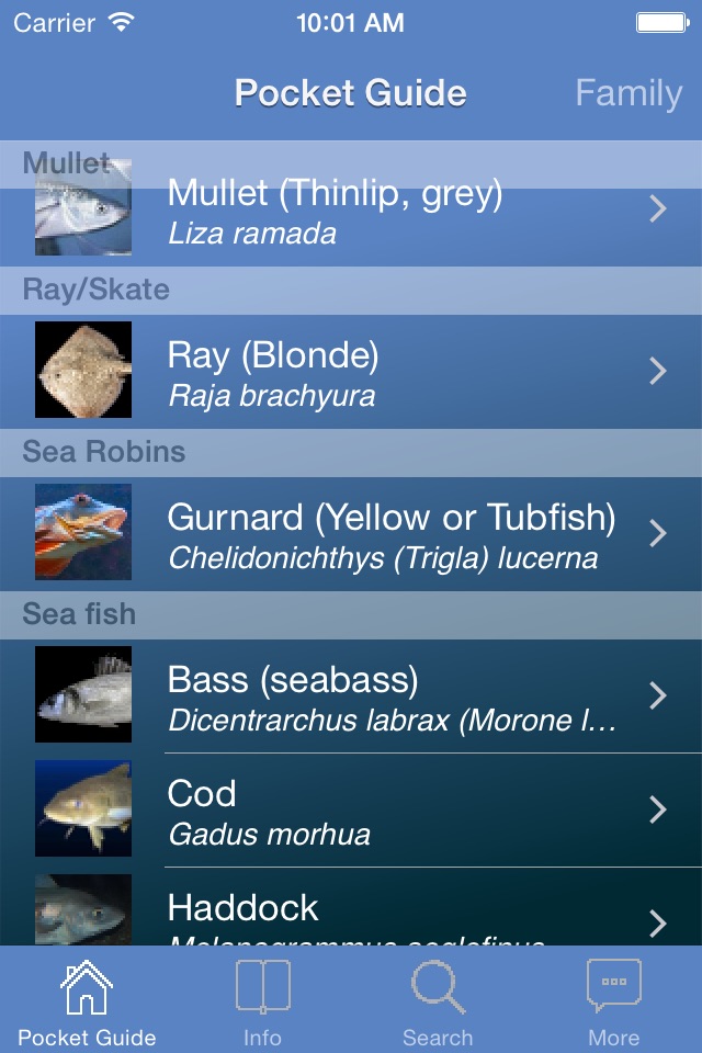 Pocket Guide UK Sea Fishing Lite screenshot 2