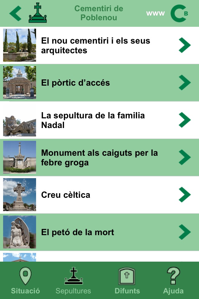 Cementiri de Poblenou screenshot 4