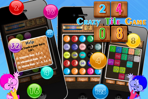 2048 - Crazy Tile Game screenshot 4