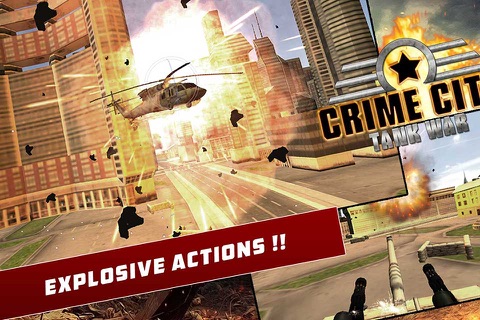 Crime City Tank War screenshot 3