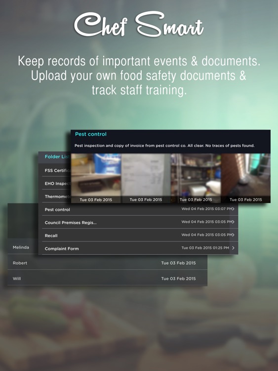 Chef Smart Food Safety screenshot-4