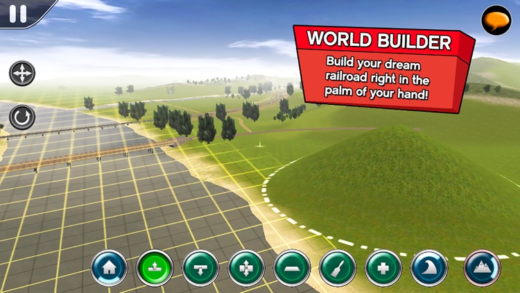 Trainz Driver 2 - train driving game, realistic 3D railroad simulator plus world builder