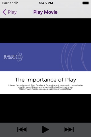 The Importance of Play – Teacher Solutions Resource screenshot 4
