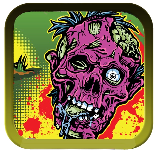 A Zombie Virus Blast FREE - Dead Brain Attack Puzzle Mania Game icon
