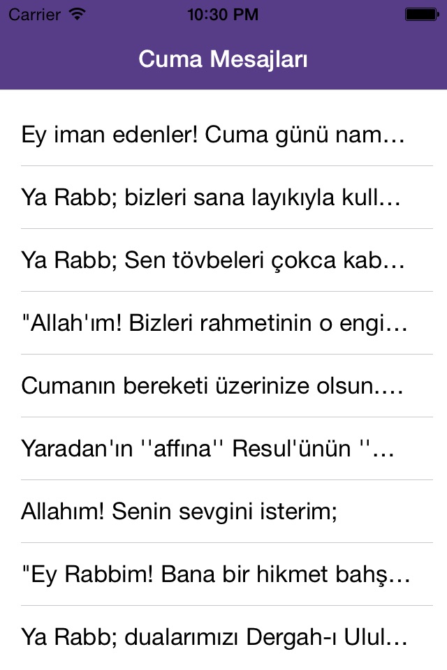Dini Cuma Mesajları screenshot 3