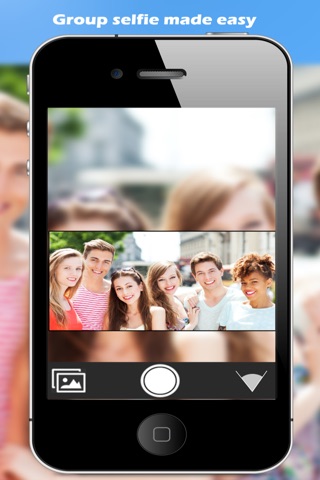 PanoSelfie: panorama selfie & wide angle group photo for free by front facing camera screenshot 2