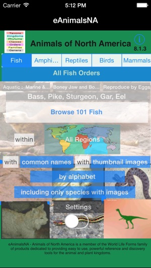 Animals of North America - eAnimalsNA - Animal App(圖1)-速報App