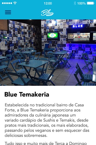 Blue Temakeria screenshot 2