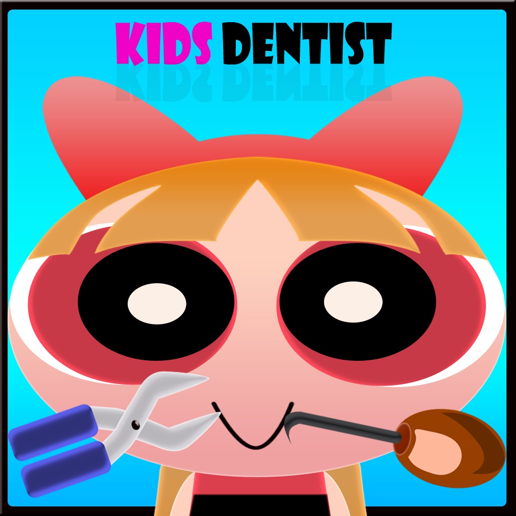 Kids Dentist Game For Powerpuff Girls icon