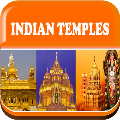 Indian Hindu Temples Offline Map Tourism Guide icon