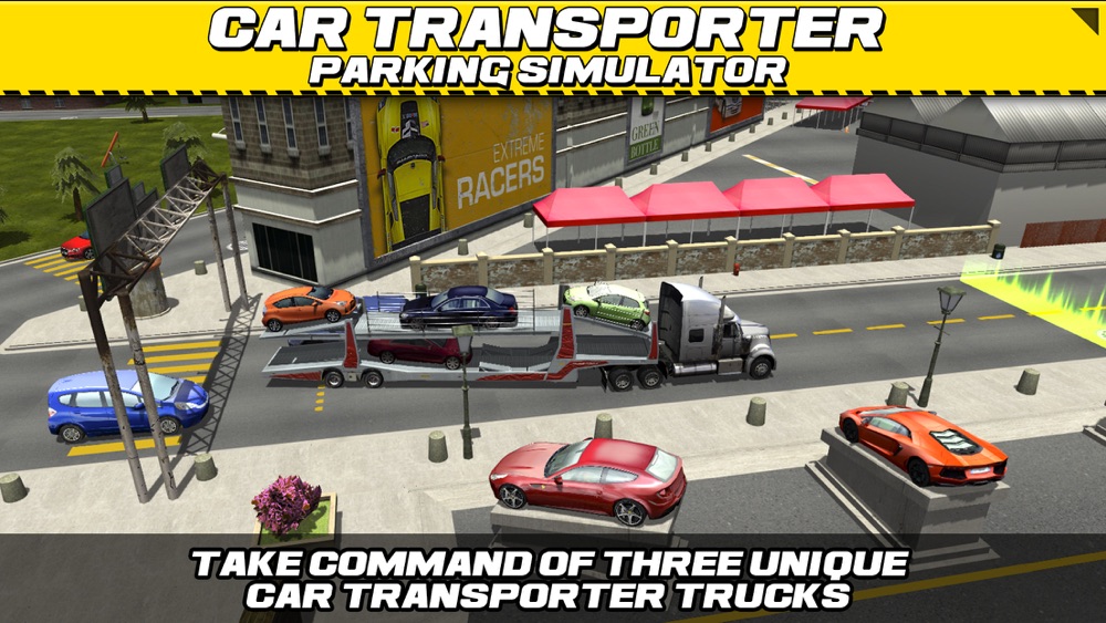 Car Transport Truck Parking Simulator – Real Show-Room Driving Test Sim Racing Games Cheat Codes