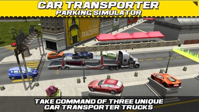 Screenshot from Car Transport Truck Parking Simulator - Real Show-Room Driving Test Sim Racing Games