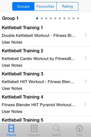 Kettlebell Training screenshot 2