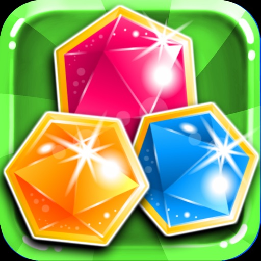 Family Jewel's - diamond match-3 game and kids digger mania hd free iOS App