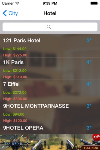 Hotel Price France screenshot 4