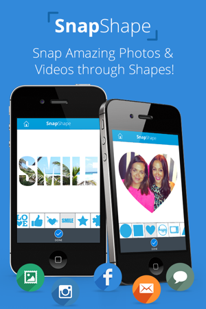 snapshape - 照片效果相机剪影加上外形图片实验室图片编辑器视频制作
