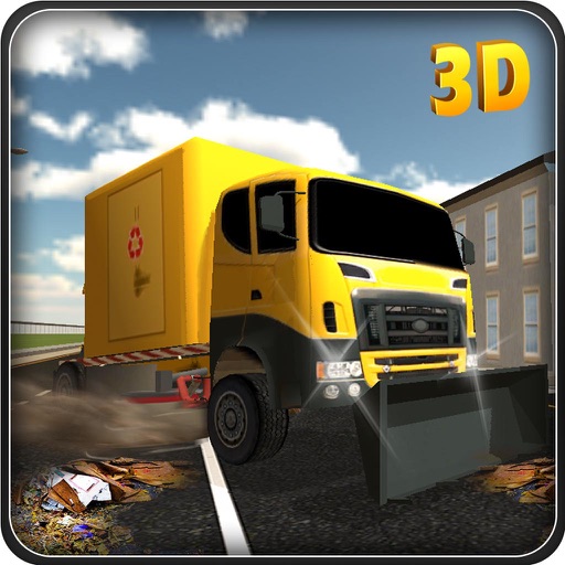 City Driver Garbage Road Truck: Metro Cleaning Crew Simulator Icon