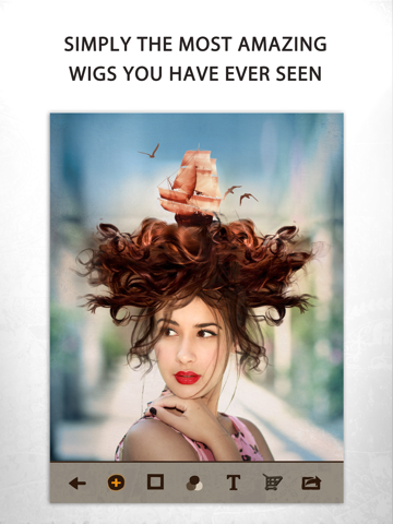 Surreal wigs – 面白いかつらはあなたの写真を編集しますのおすすめ画像2