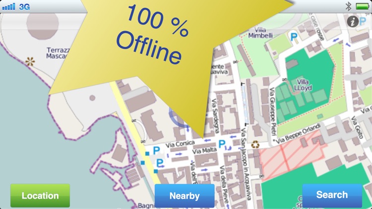 Tuscany No.1 Offline Map