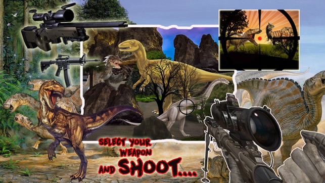 Dinosaur Hunt : Jurassic Park Dino Hunter(圖2)-速報App