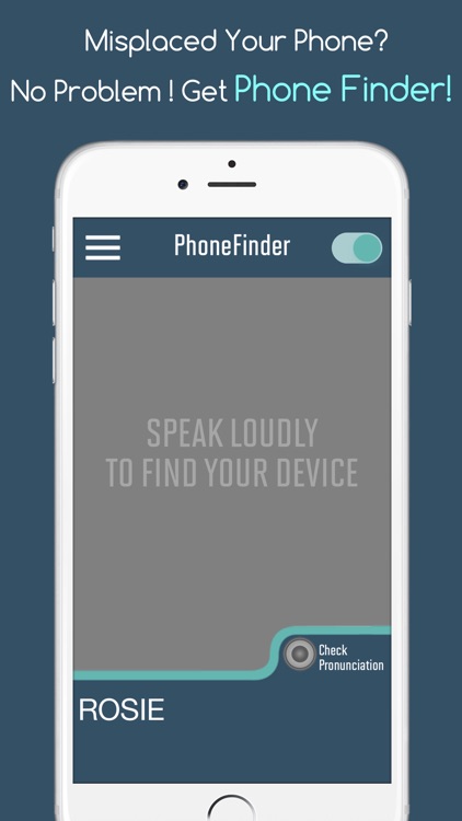 PhoneFinder Pro - Find your lost phone by Shouting in Microphone for iPhone, iPad