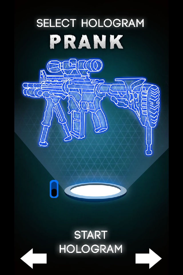Hologram Weapon 3D Simulator screenshot 3