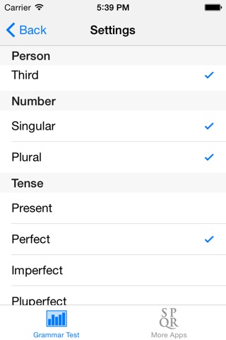 Latin Grammar screenshot 4