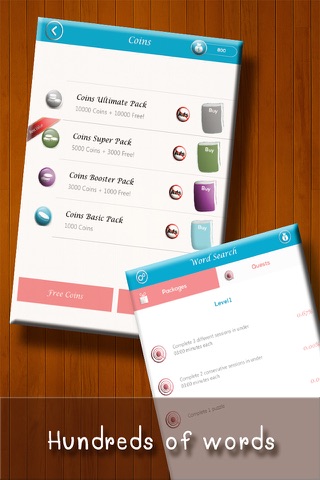 Best Word Search for English Learning - Practice Vocabulary in an Addictive Game FREE screenshot 2