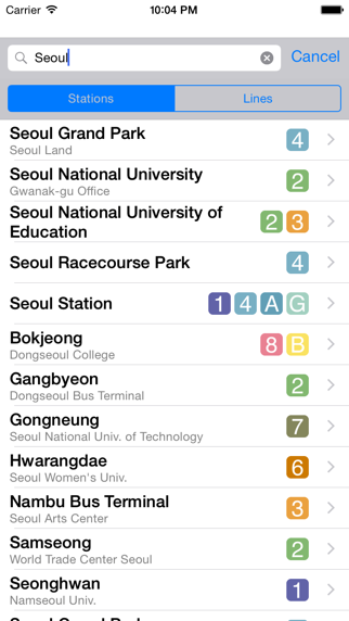 Seoul City Metro - Se... screenshot1