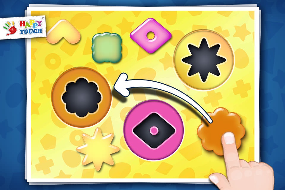A Funny Color & Shapes Game by Happy-Touch® Free screenshot 2