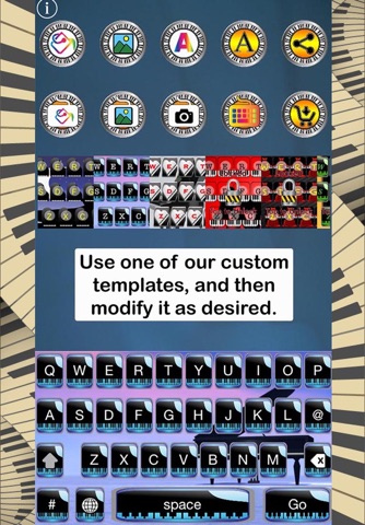Piano Keys Custom Keyboard screenshot 2